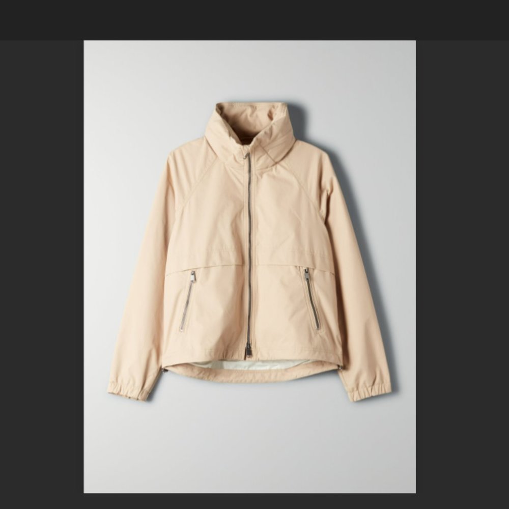The Group by Babaton RAINDROP ANORAK - NWT